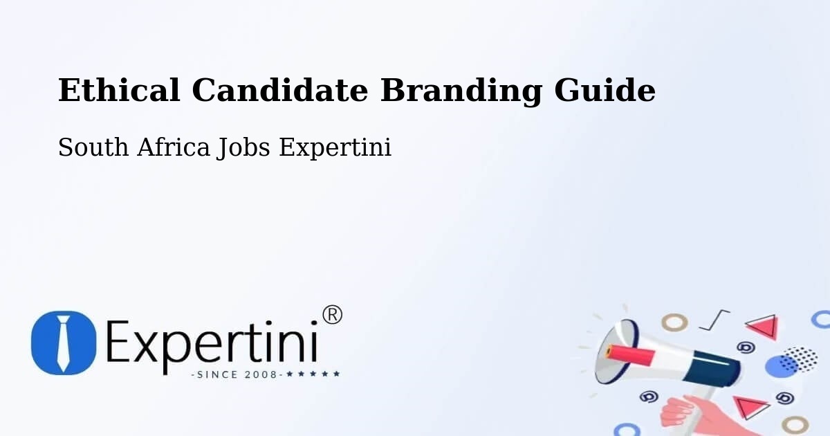 Ethical Candidate Branding Guide - South Africa Jobs Expertini
