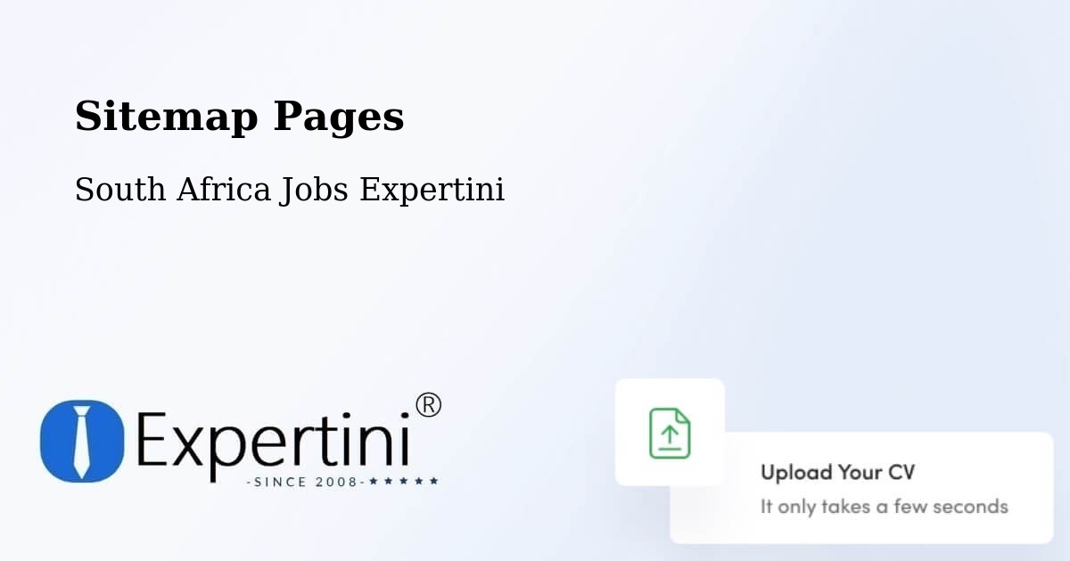 Sitemap Pages - Benoni - South Africa Jobs Expertini