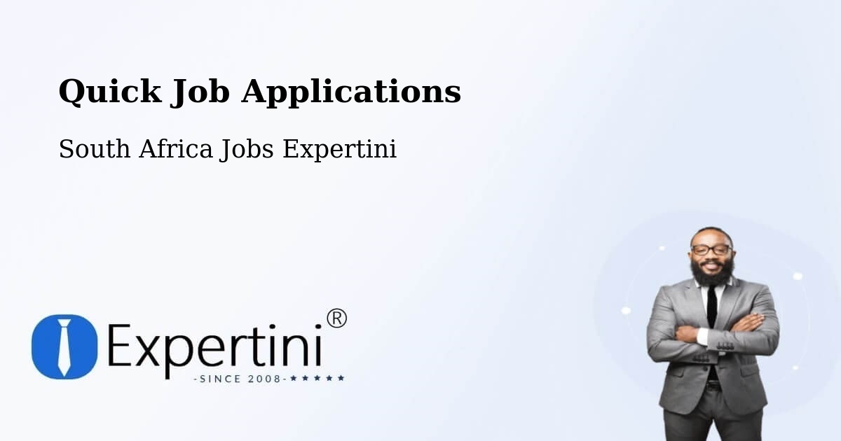 Quick Apply Feature – Benoni - South Africa Jobs Expertini